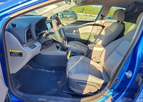 2018 Hyundai Elantra Sel from USA, damaged, VIN 5NPD84LF5JH281377